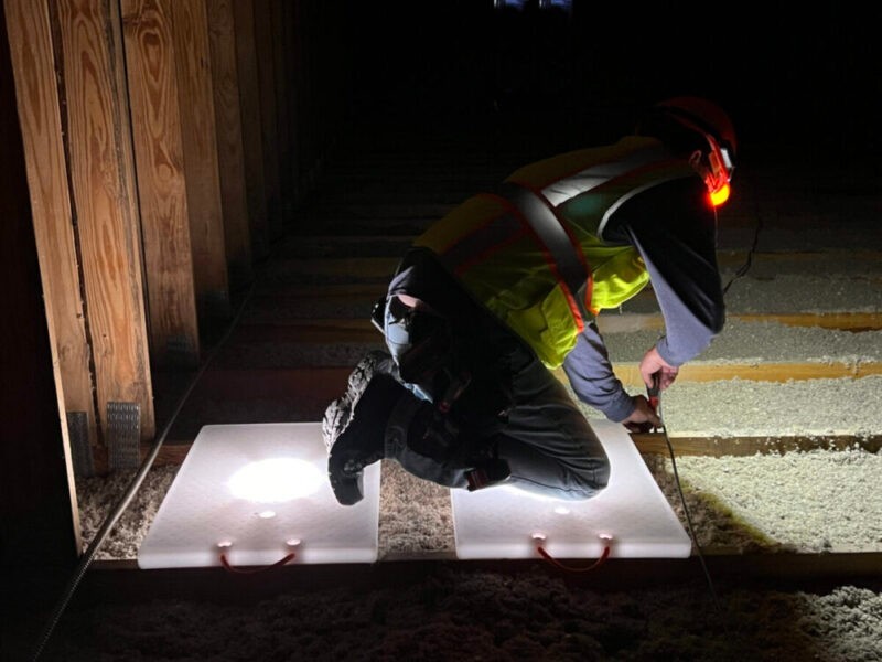 U-TECK Attic-Trax Illuminated Walkboards