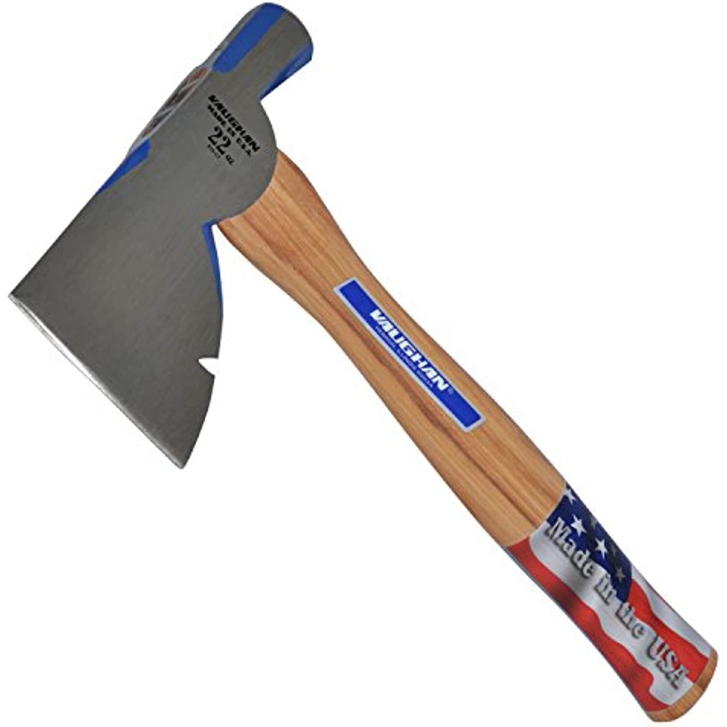 Vaughan SH2 22-Ounce Carpenters Half Hatchet, Flame Treated Hickory Handle,