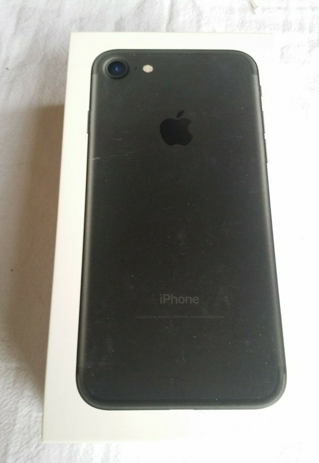 APPLE IPHONE 7 256GB **BOX ONLY** Includes PAPERS  ~ FREE SHIP!