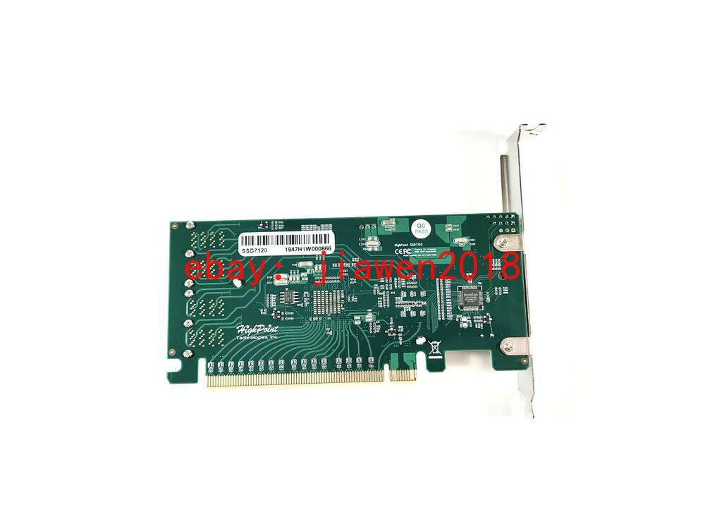 HighPoint SSD7120 PCIe U.2 Ultra-High Performance Flexible NVMe RAID Card