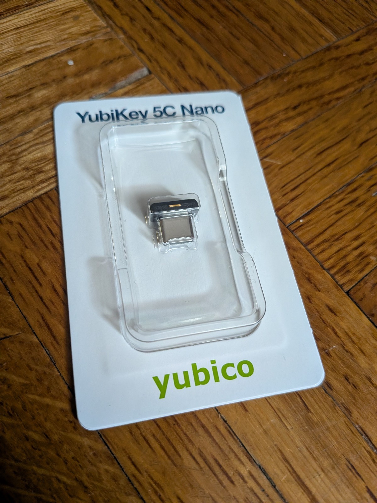 Yubico YubiKey 5C Nano FIDO2 USB Security Key