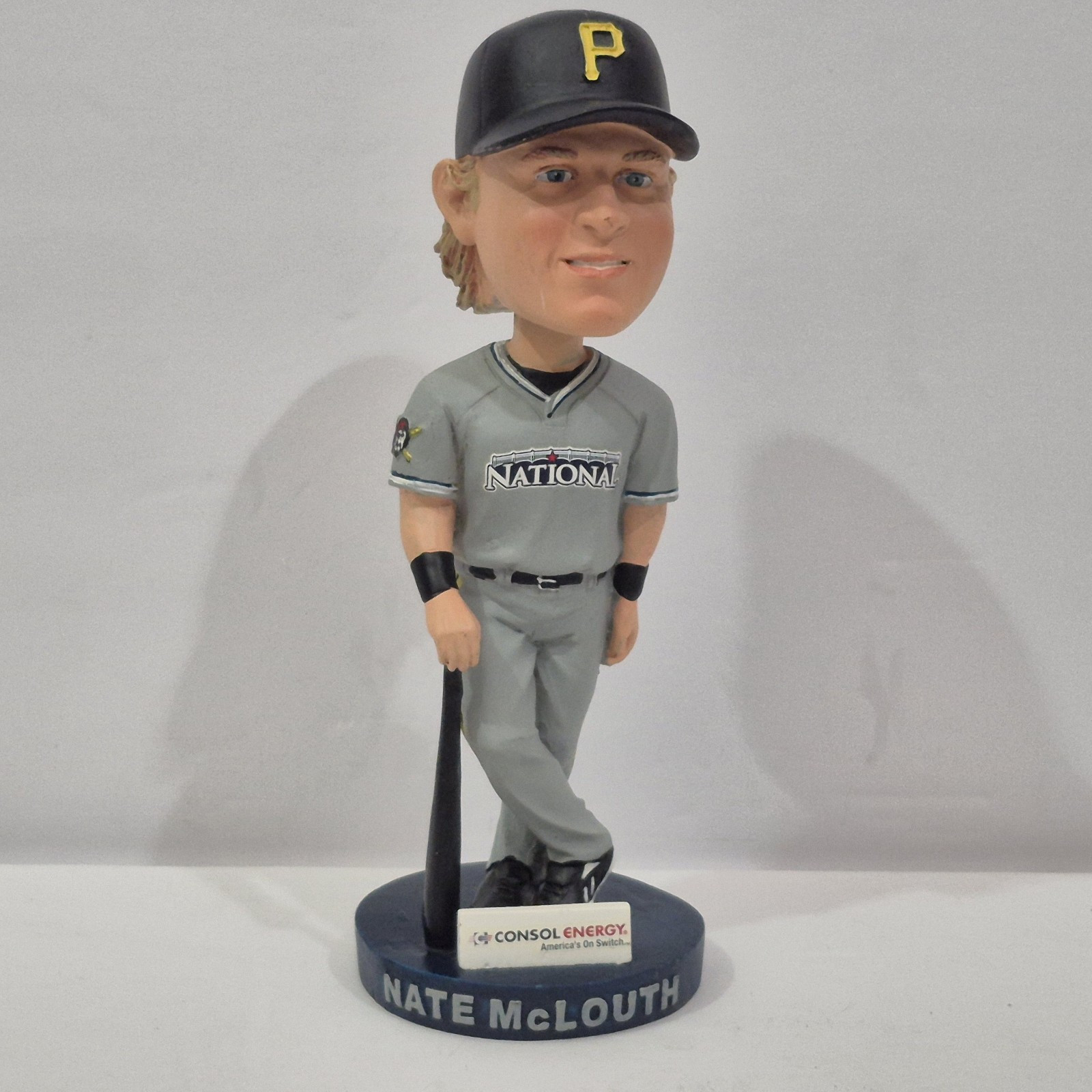 Nate McLouth 2009 All Star Pittsburgh Pirates Baseball Bobblehead Nationals
