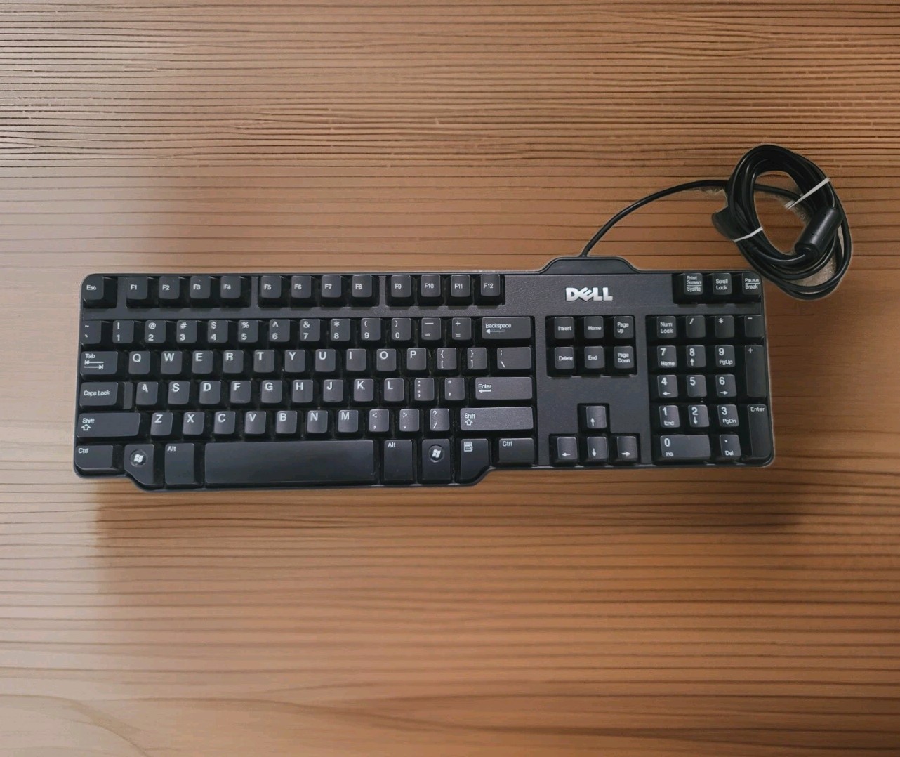 Dell L100 Keyboard 104 Key USB Wired Keyboard Standard Typing Skills