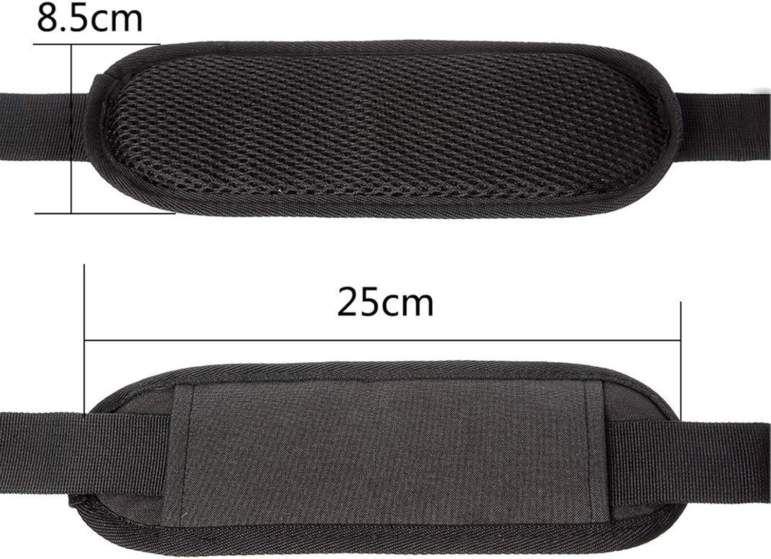 61" Replacement Shoulder Strap, Padded Long Duffel Bag Strap Universal Adjust...