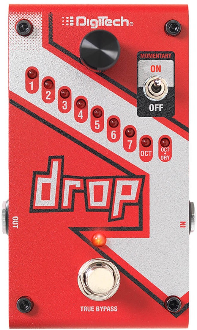 DigiTech DROP Pedal Polyphonic Drop Tuning with Momentary Control
