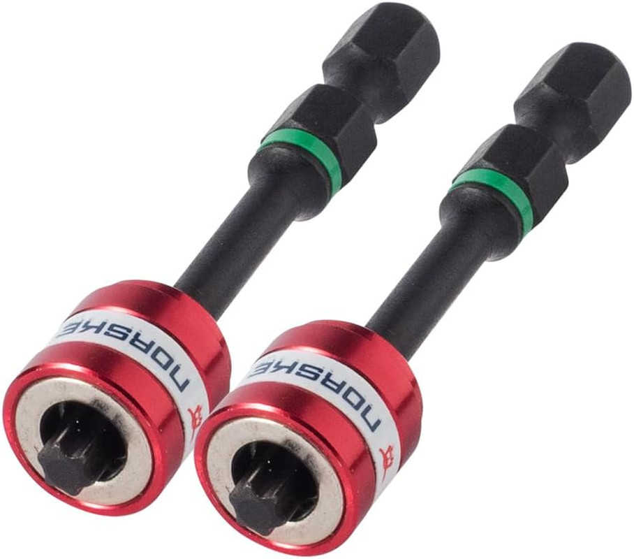 Norske Tools NIBCI332 Magnetic Float Collar Screw Holder T25 (2Pc Carded) Impact