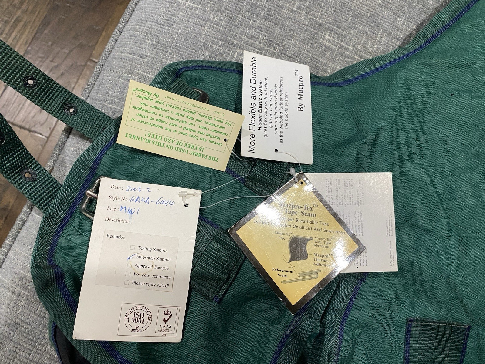 NWT Centaur Turnout Blanket Foal/Mini/Dog 1200D Retail SAMPLE *read