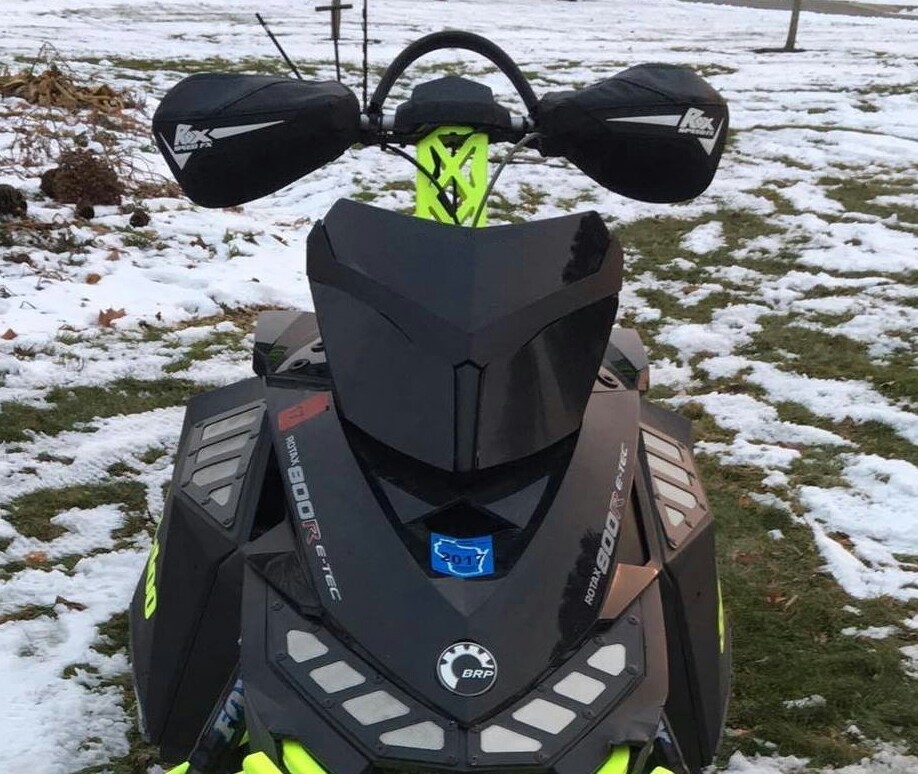 Ultra Low Gloss Black Windshield Fits Ski-Doo XP ~ 213 Parts