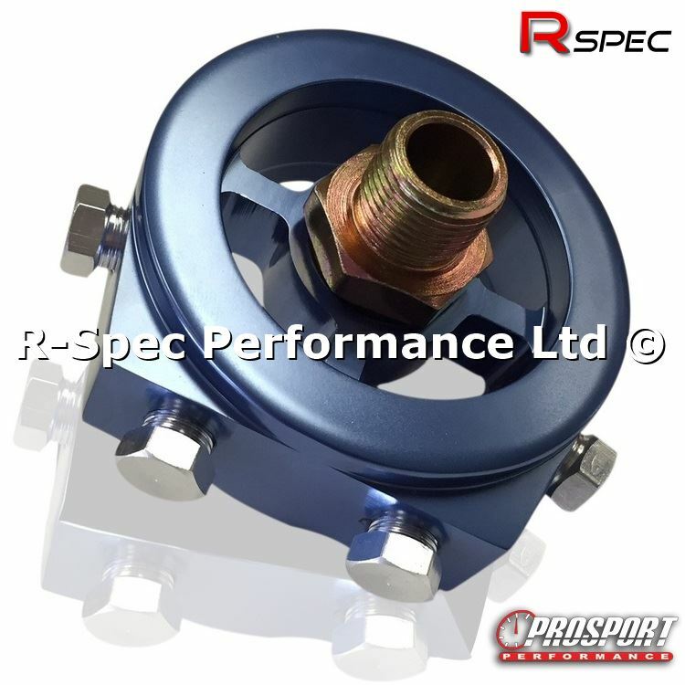 Sandwich Adaptor Plate - Oil Temp Pressure Gauge Sensor Ford Focus Fiesta ST 180
