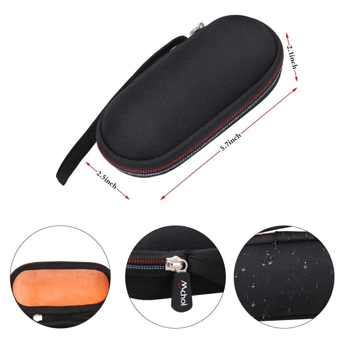 Hard EVA Case for Vortex Solo 10x25 Monocular, Shockproof, Semi-Waterproof, S...