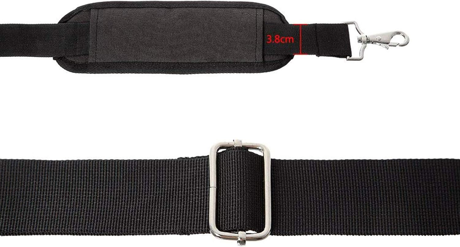 61" Replacement Shoulder Strap, Padded Long Duffel Bag Strap Universal Adjust...