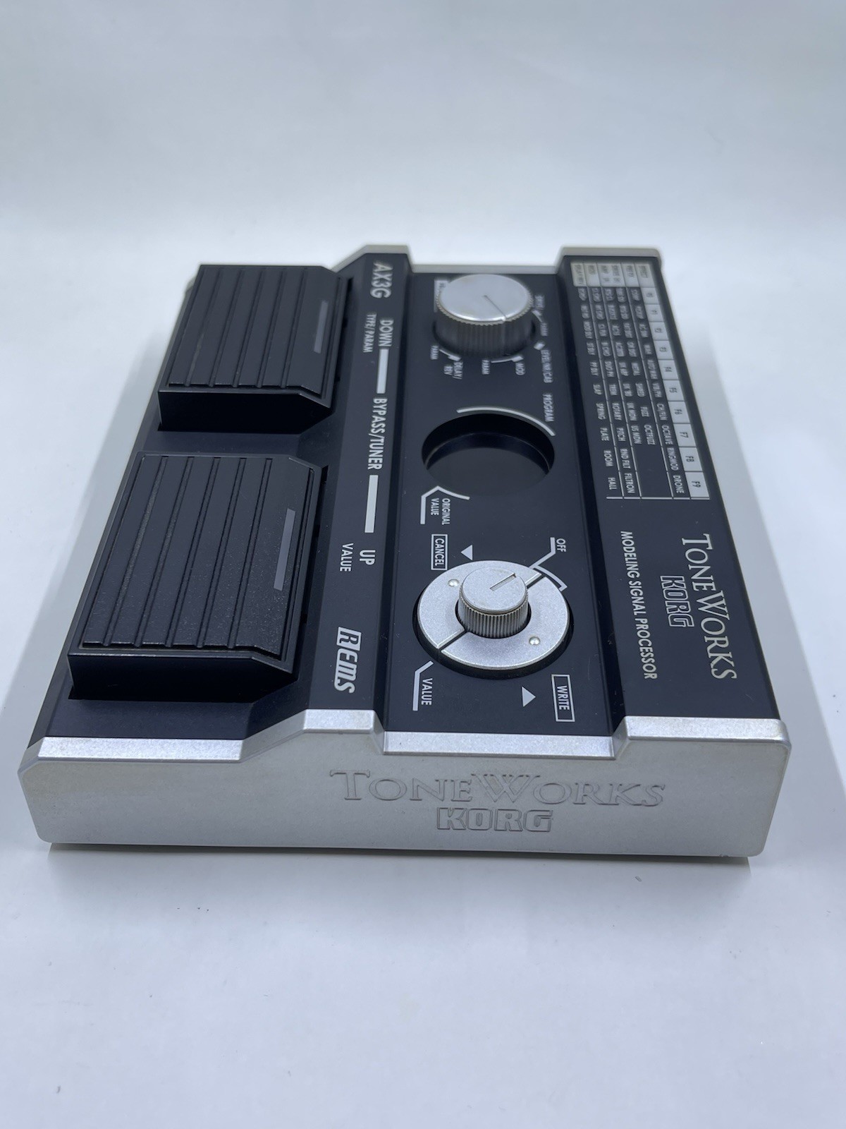 KORG ToneWorks AX3G MODELING SIGNAL PROCESSOR Acoustic Guitar Effect UNTESTED