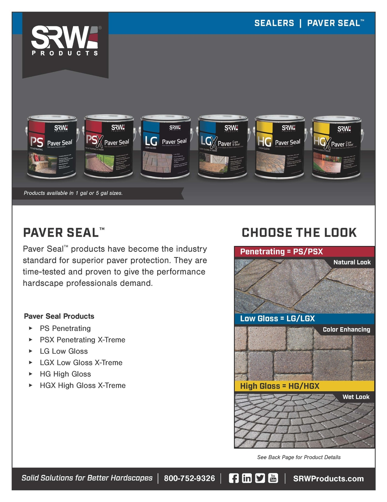 SRW Products HG High Gloss Sealer