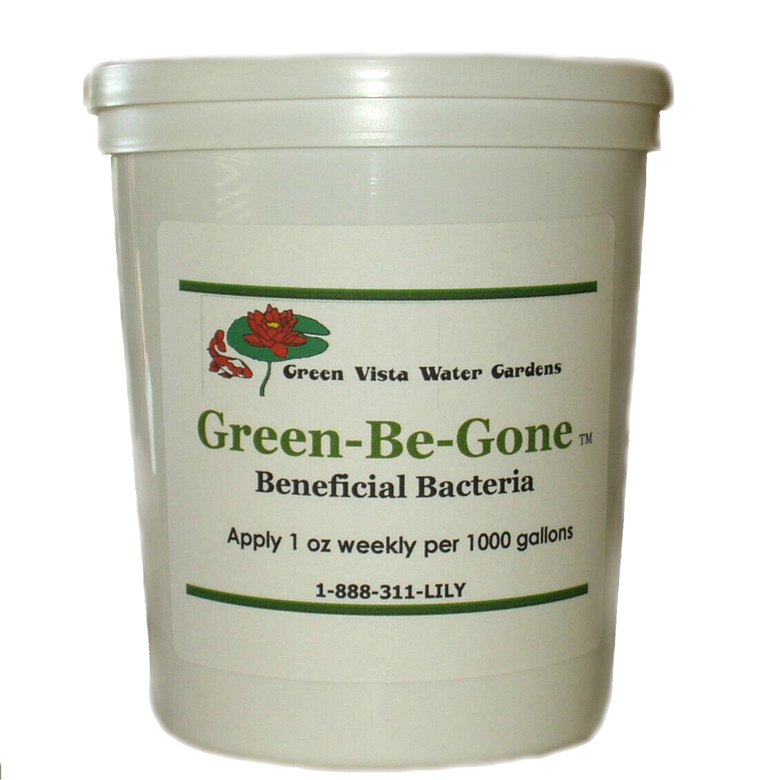 Green-Be-Gone (16oz)-pond alga control-water garden-clarity-debris-koi-fish