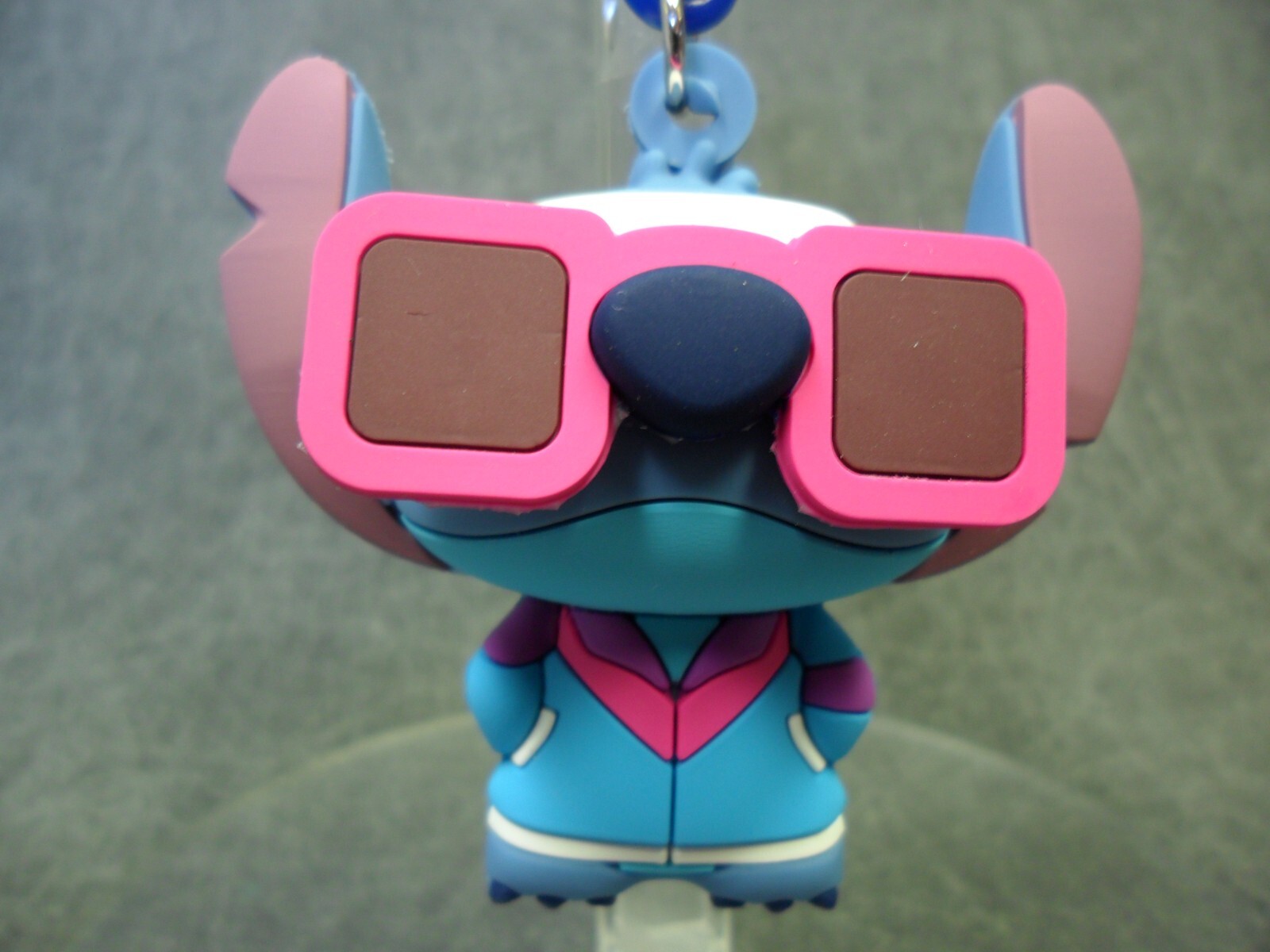 Disney Stitch NEW * Pink Sunglasses - Chase Clip * Blind Bag Keychain Key Chain