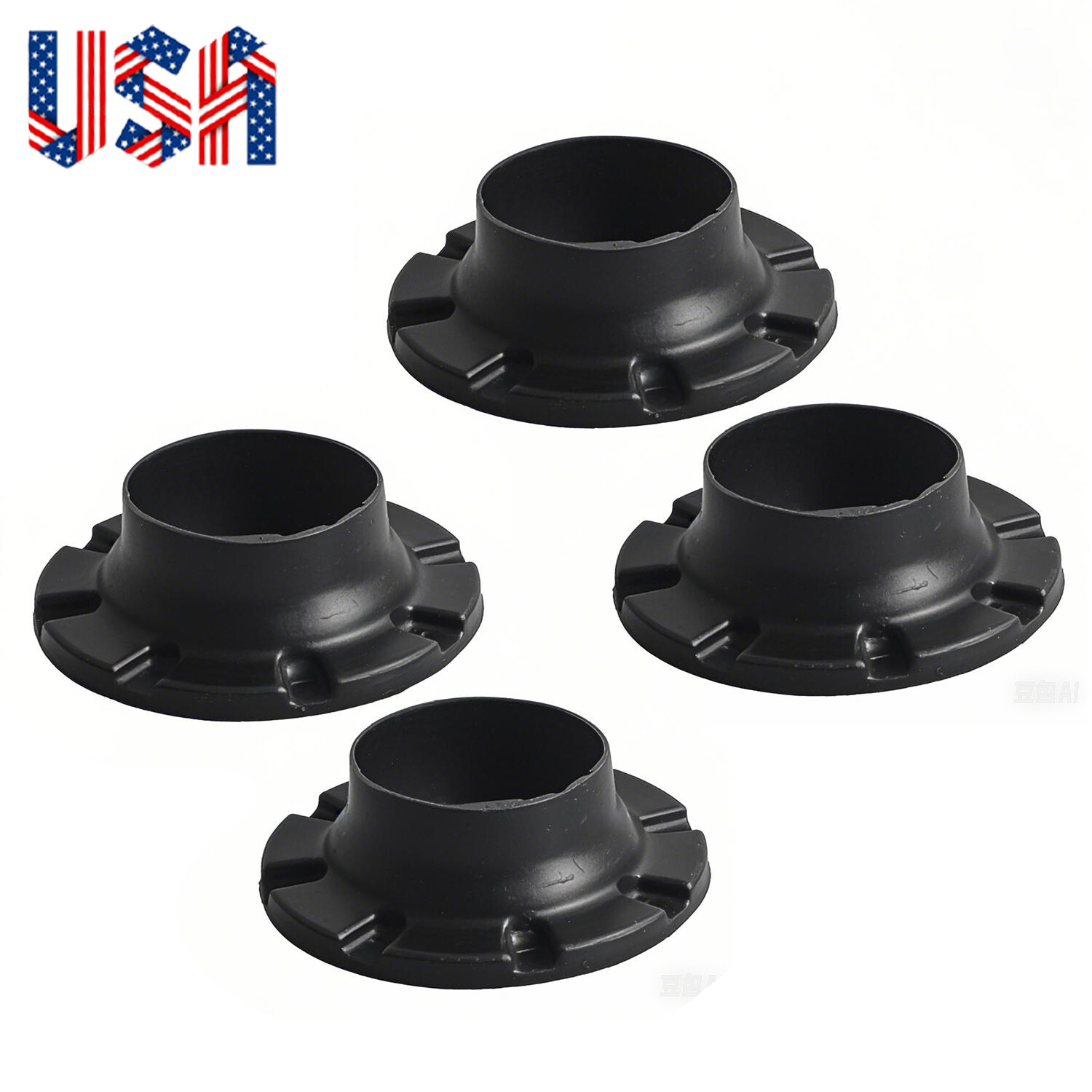 4Pcs Rear Coil Spring Isolator for 2006 07 08 09 2010 Jeep Commander 3.7L 4.7L