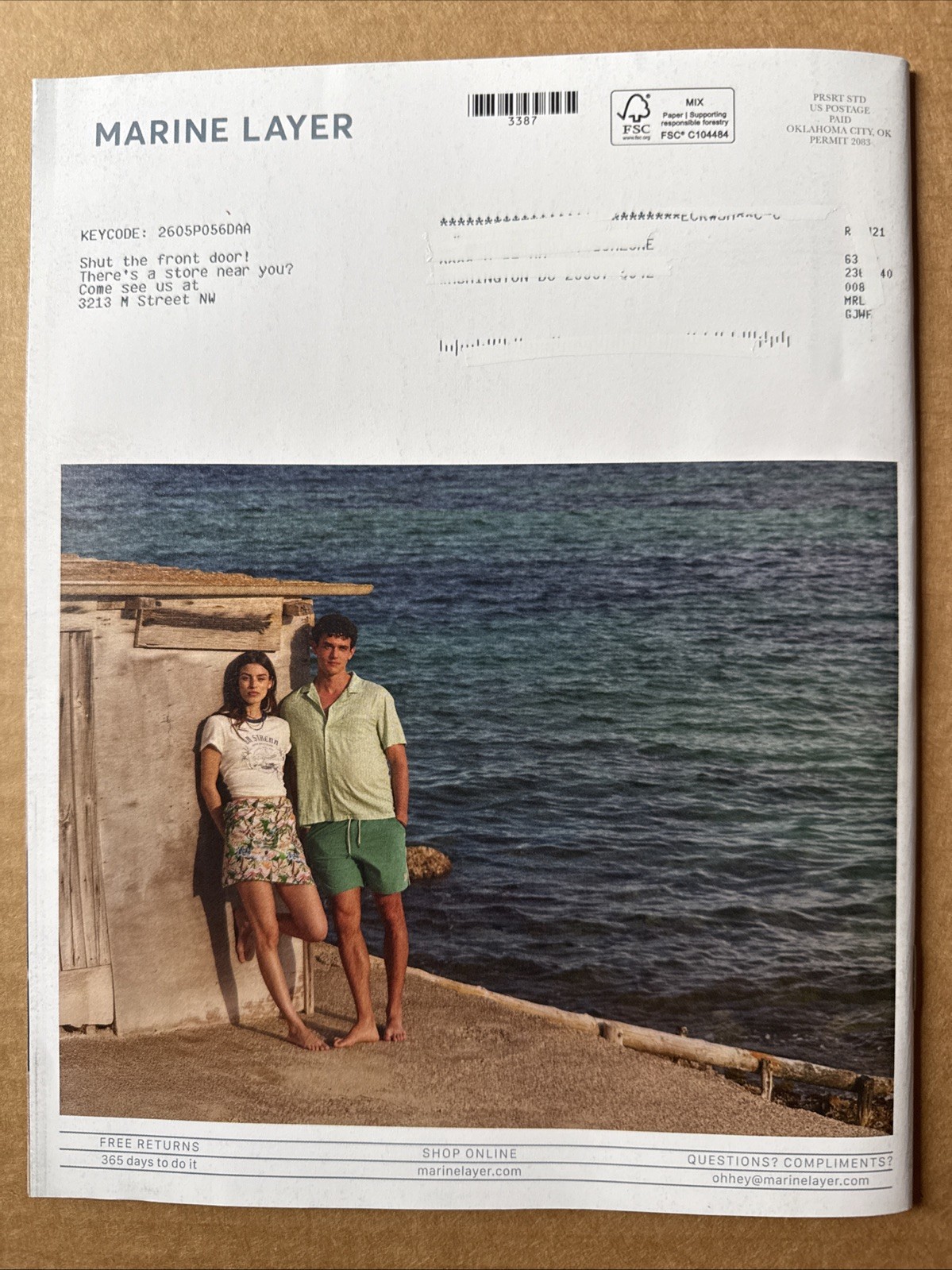 MARINE LAYER May 2026 COLLECTION CATALOG LOOK BOOK
