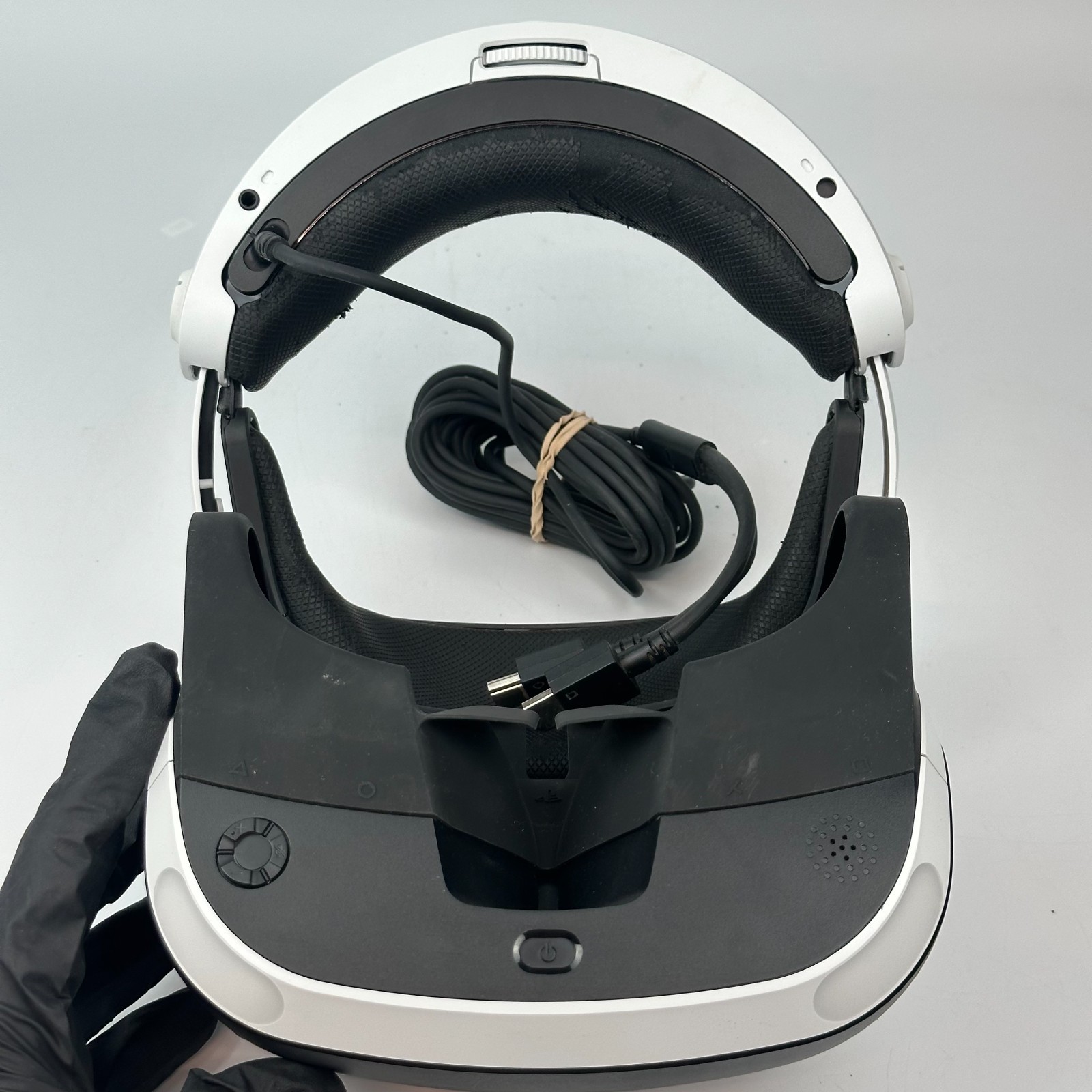 Sony PlayStation VR PS4 Virtual Reality Headset White Black Tested Working