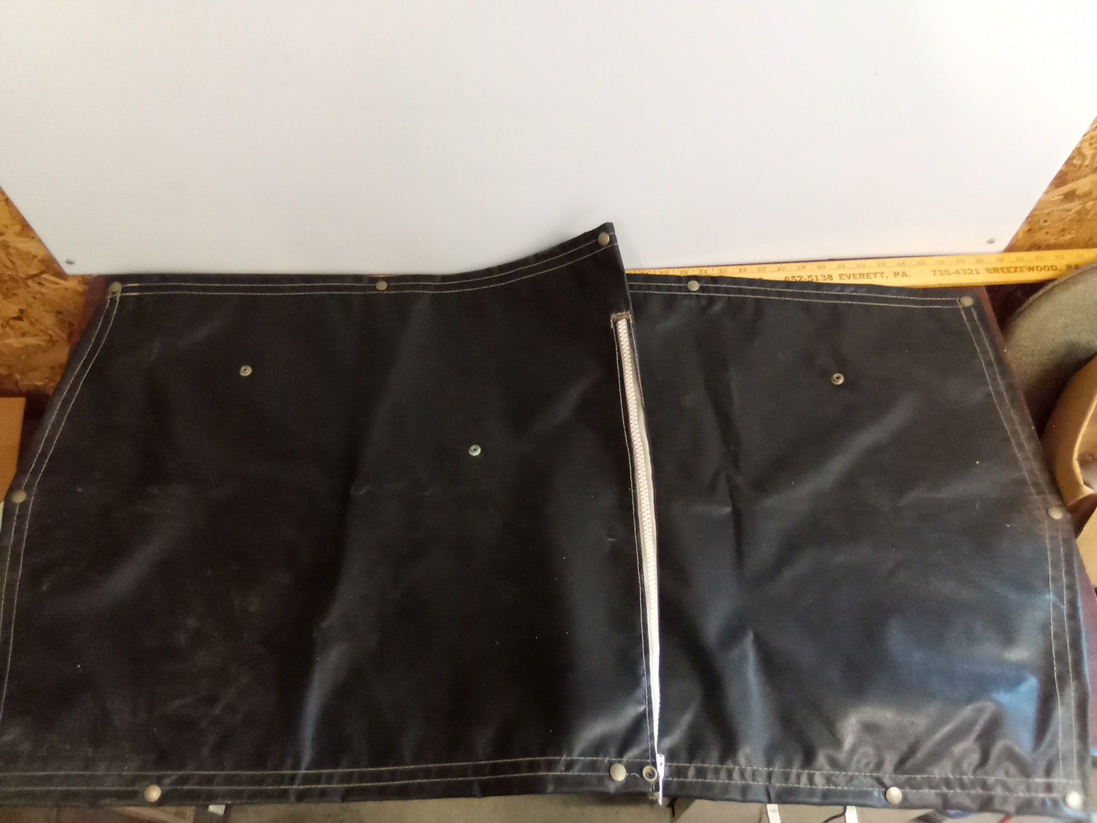 Winterfront For Commercial Truck Or Bus  With Zipper & snaps Used Condition Free
