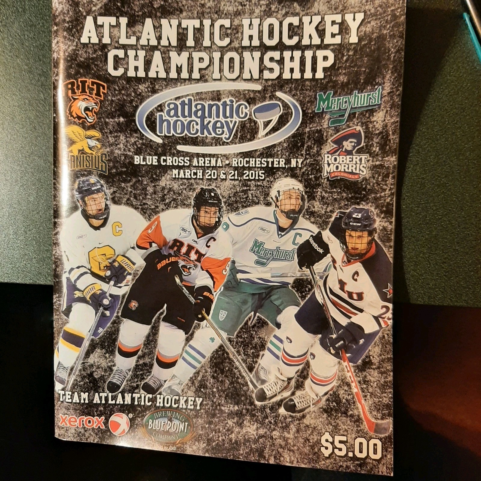 2015 Atlantic Hockey Championship Program