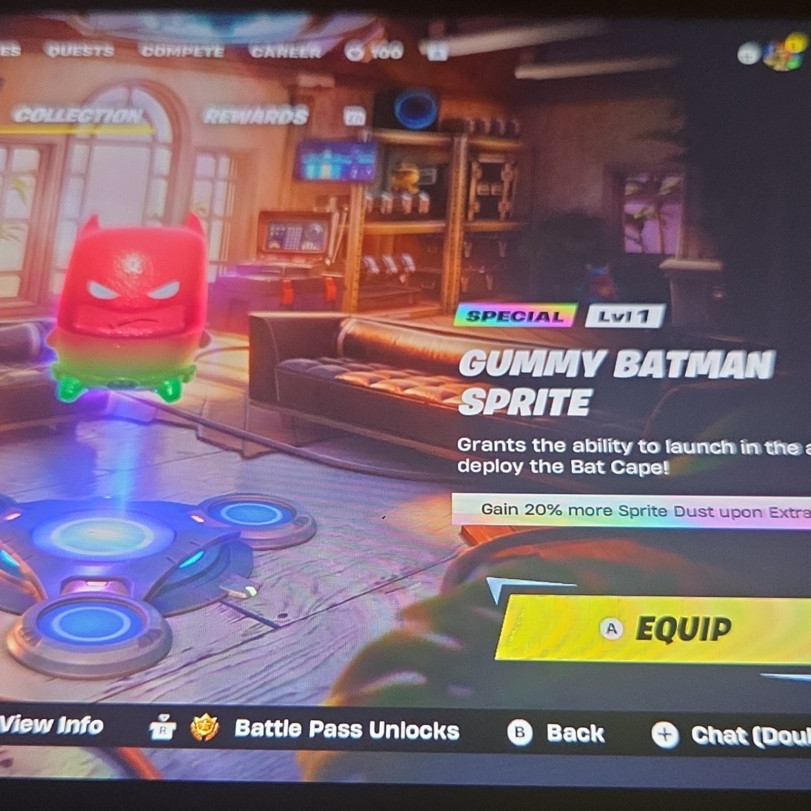 MultiVersus Gummy Batman Sprite Special Lv 11 Game Item/Asset