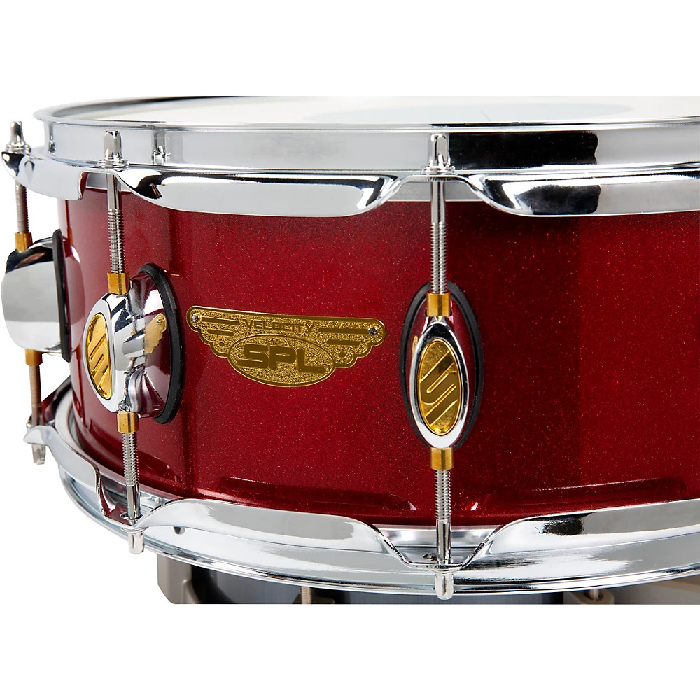Sound Percussion Labs Velocity 5Piece Shell Pack Ruby Sequin Refurbished