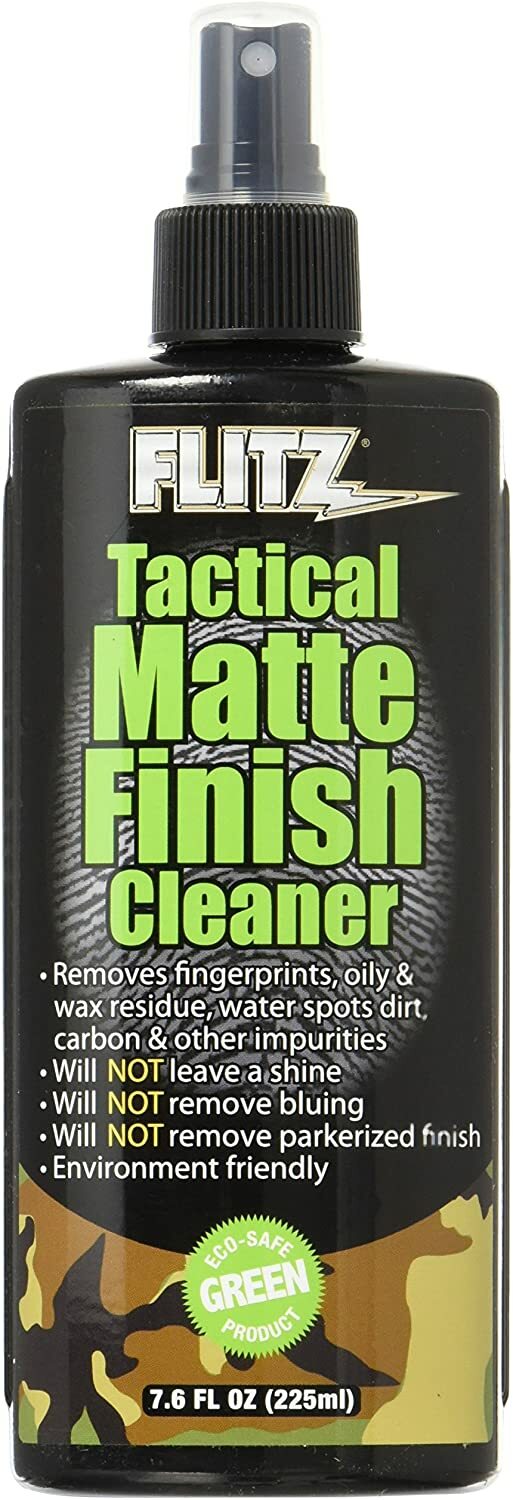 Flitz Tactical Matte Finish Cleaner 7.6oz/225ml Spray Bottle TM81585 (SEE VIDEO)