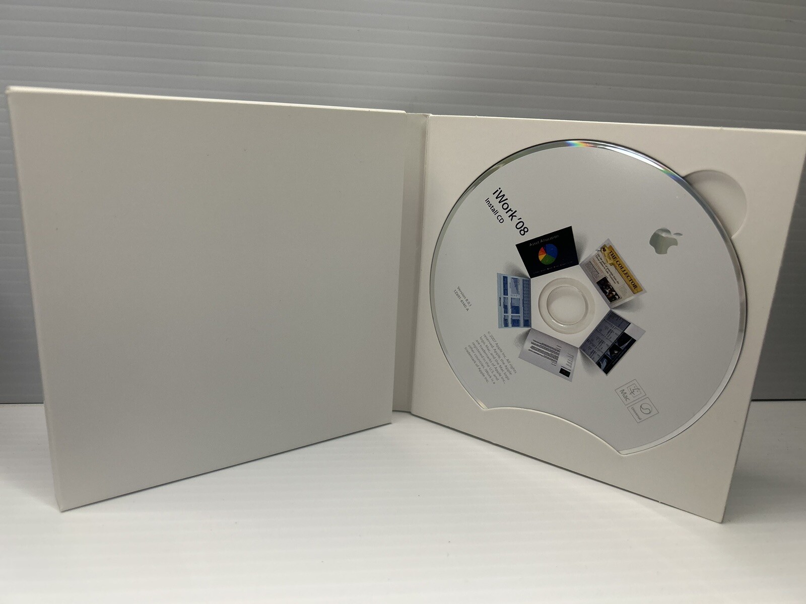 iWork 08 Mac Apple Keynote Pages Numbers Software Package MB624Z/A