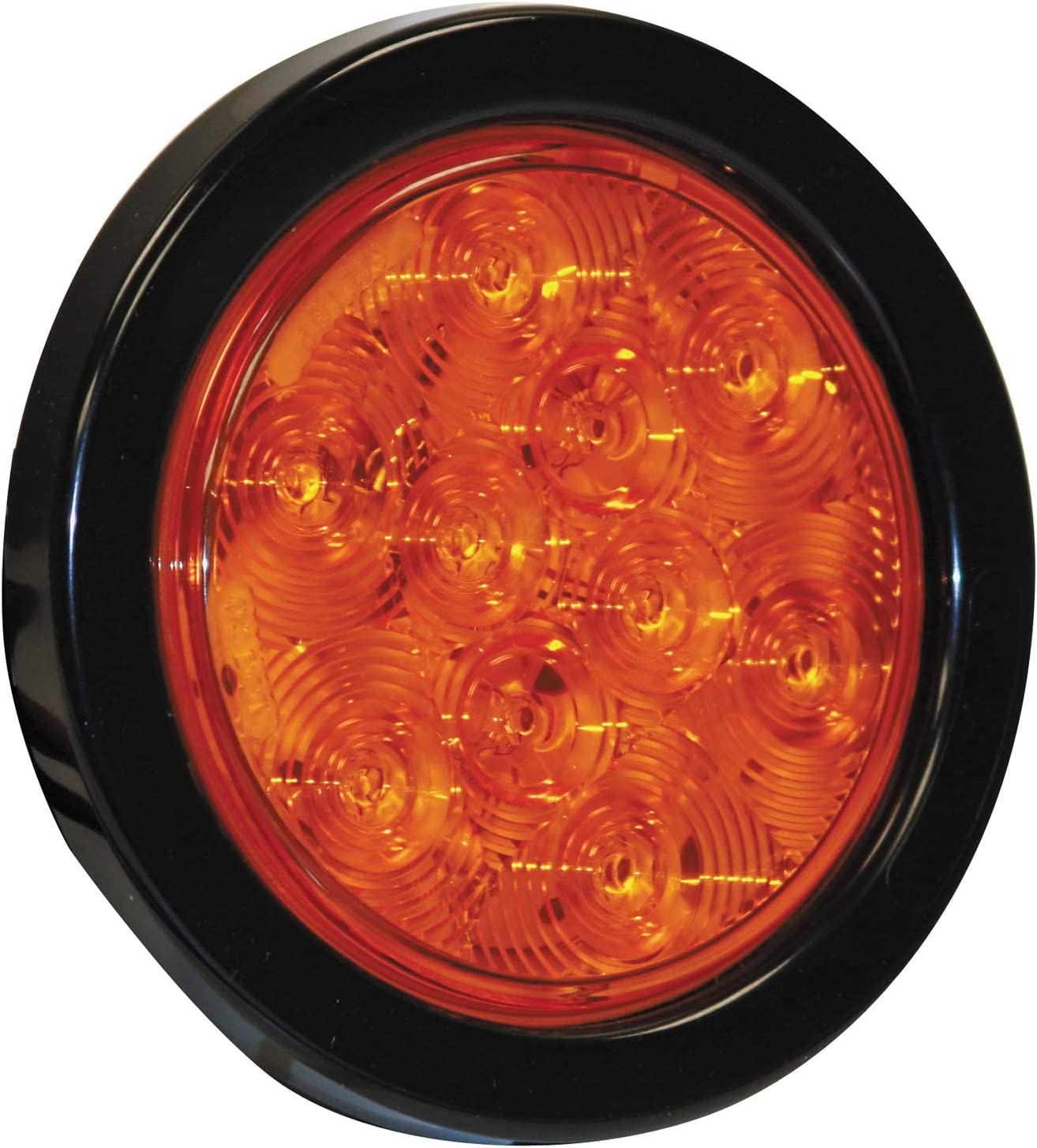 5624210 4" Round Turn & Park Light, 10 LED Amber