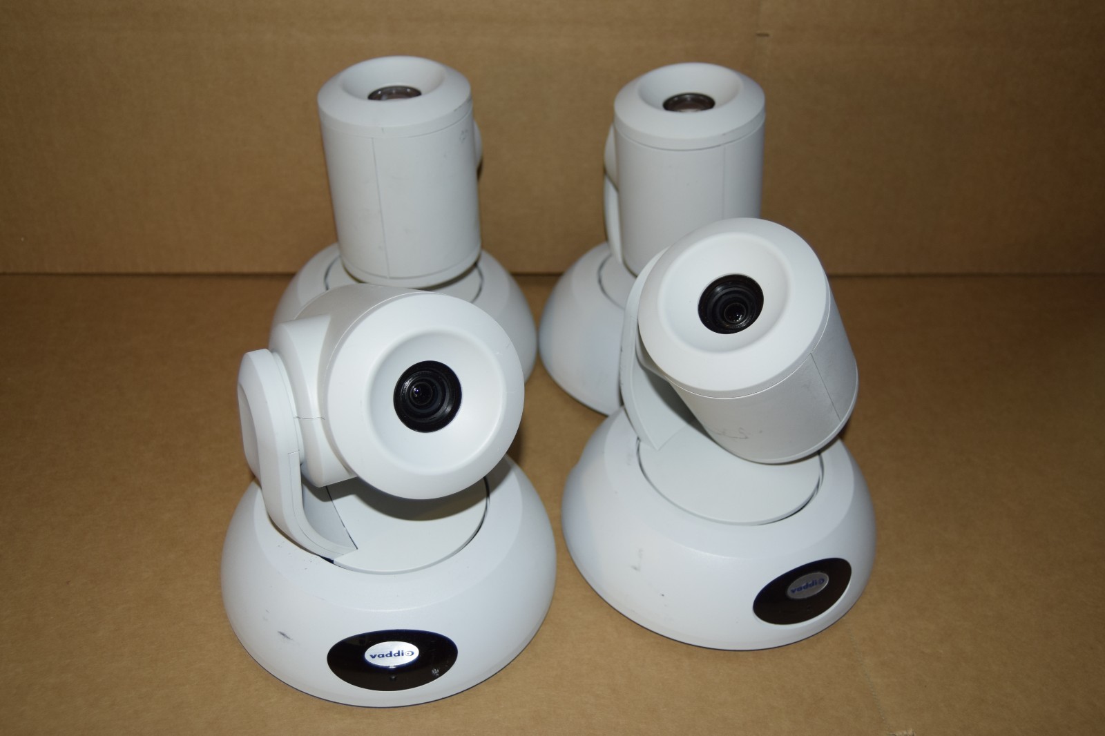 Lot of 4! Vaddio Roboshot 30E HDMI CAMERAS in White Model 998-99430-000W