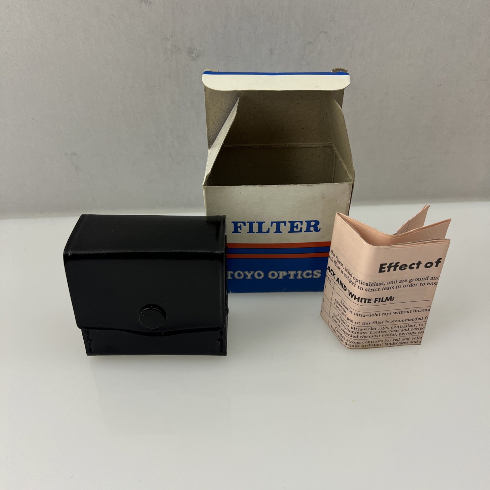 Toyo Optics Filter NEW 52mm CLOSE-UP  Polished Optical Heat Treated Glass Japan