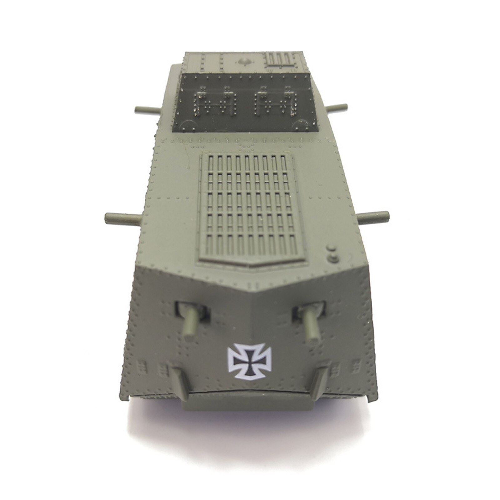 1：100 German WWI A7V Tank Model Simulation Military Vehicles Truck Collection B