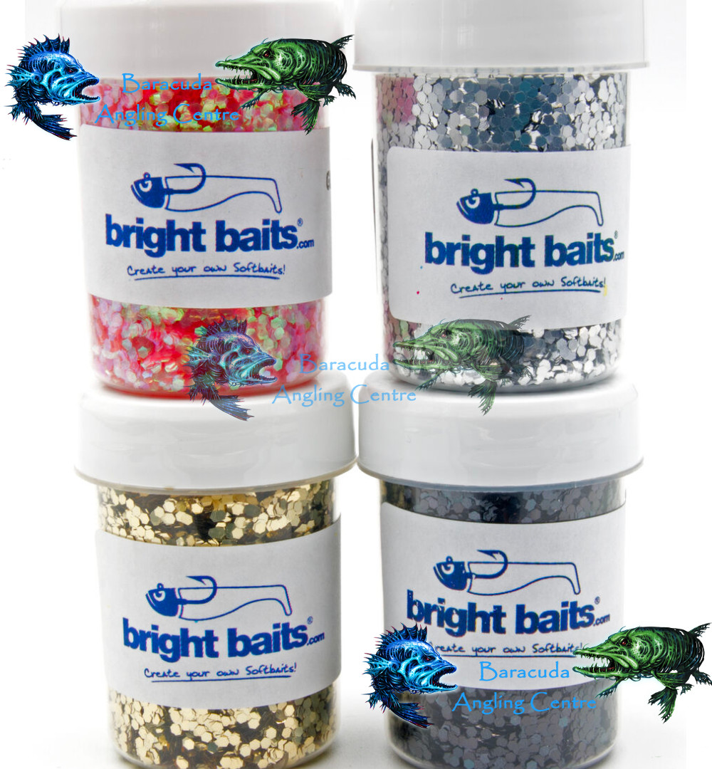 Bright Baits Heat Resistant Glitter High Quality Various Colours 75ml