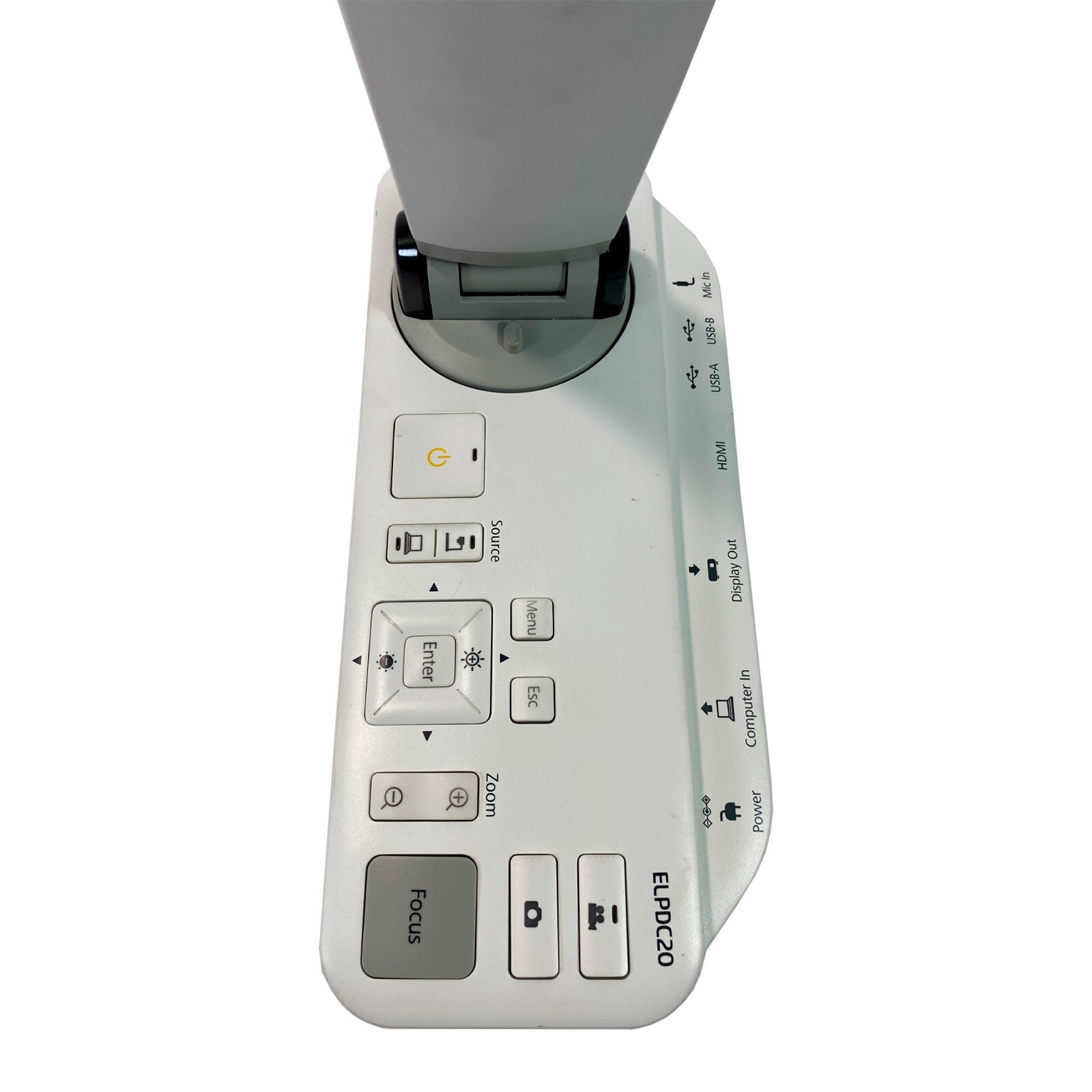 Epson ELPDC20 Portable Document Camera Visualiser USB 2.0 HDMI w/Bundle TESTED