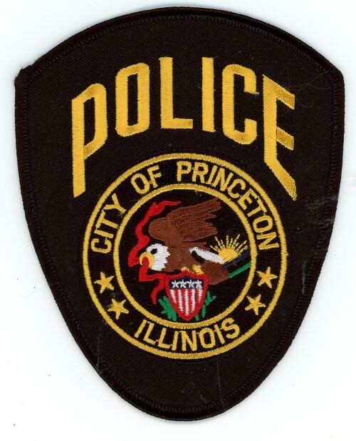 ILLINOIS IL PRINCETON POLICE NICE SHOULDER PATCH SHERIFF
