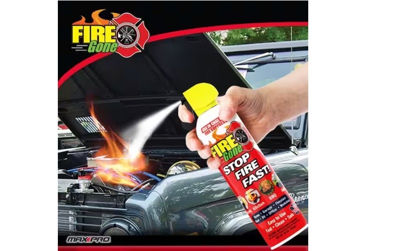 16 Oz. A:B:C Multiple Use Fire Extinguisher Spray Suppressant