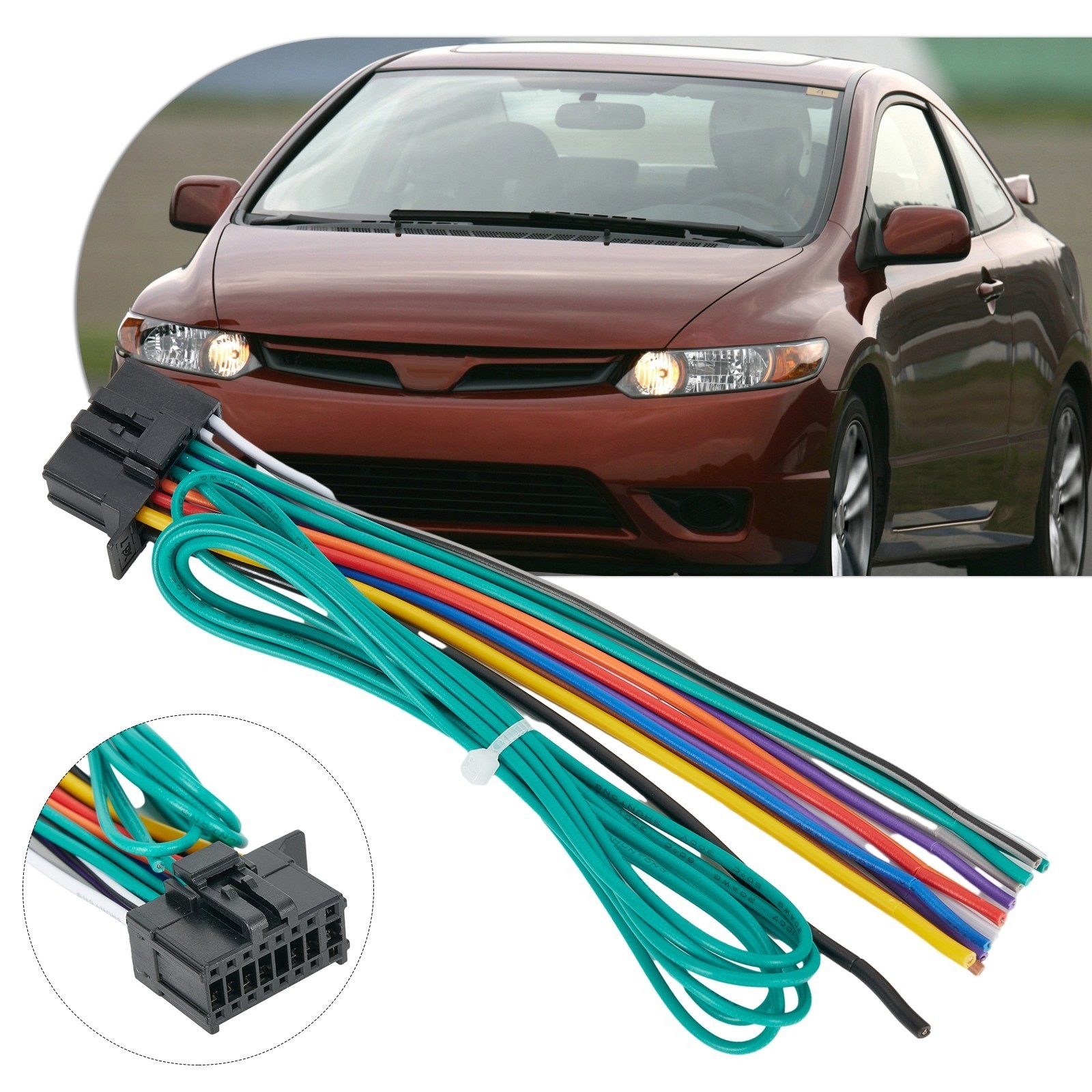 Easy Installation Wiring Harness for Pioneer DEH P4600MP DEH P3600 and more