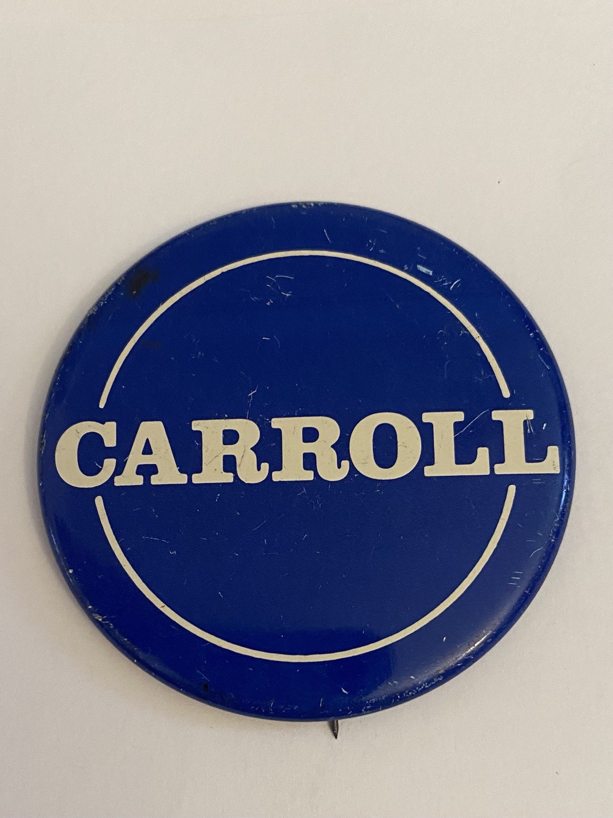 Howard Carroll Chicago Pin Back Button P210