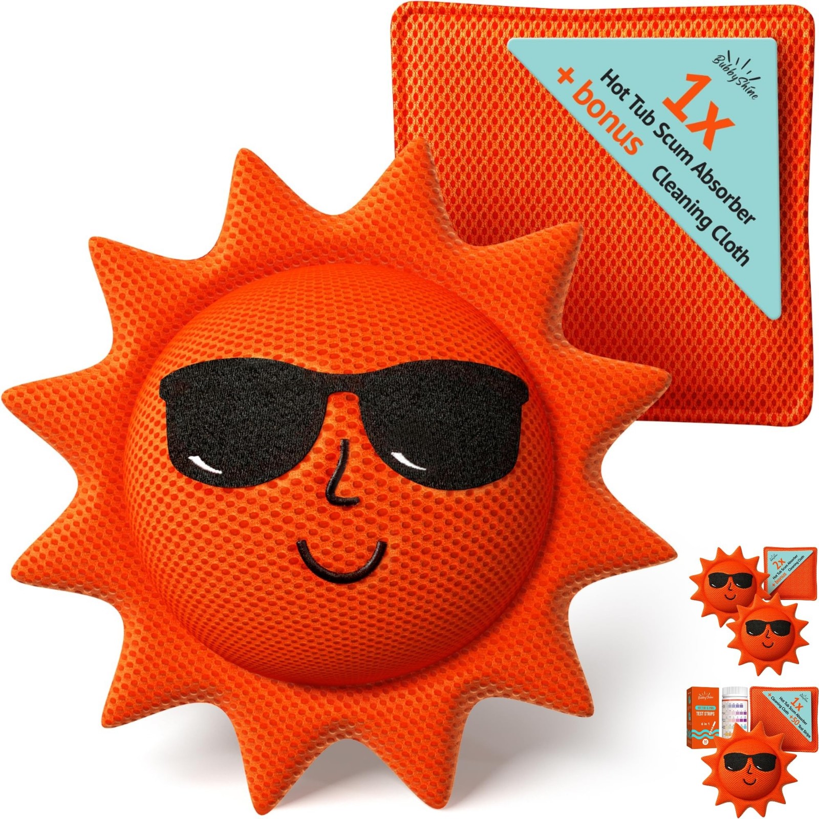 Hot Tub Scum Absorber for Spa Hot Tub Cleaner - Hot Tub Accessories for Adult...