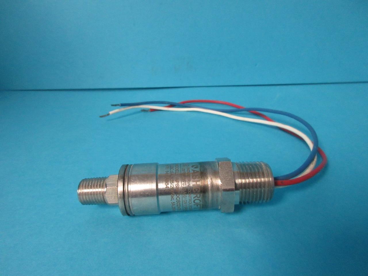 ASHCROFT APSN7DCS02XFS PRESSURE SWITCH 20 PSI DECR 30-10PSI PROOF 2000PSI 5A 28V