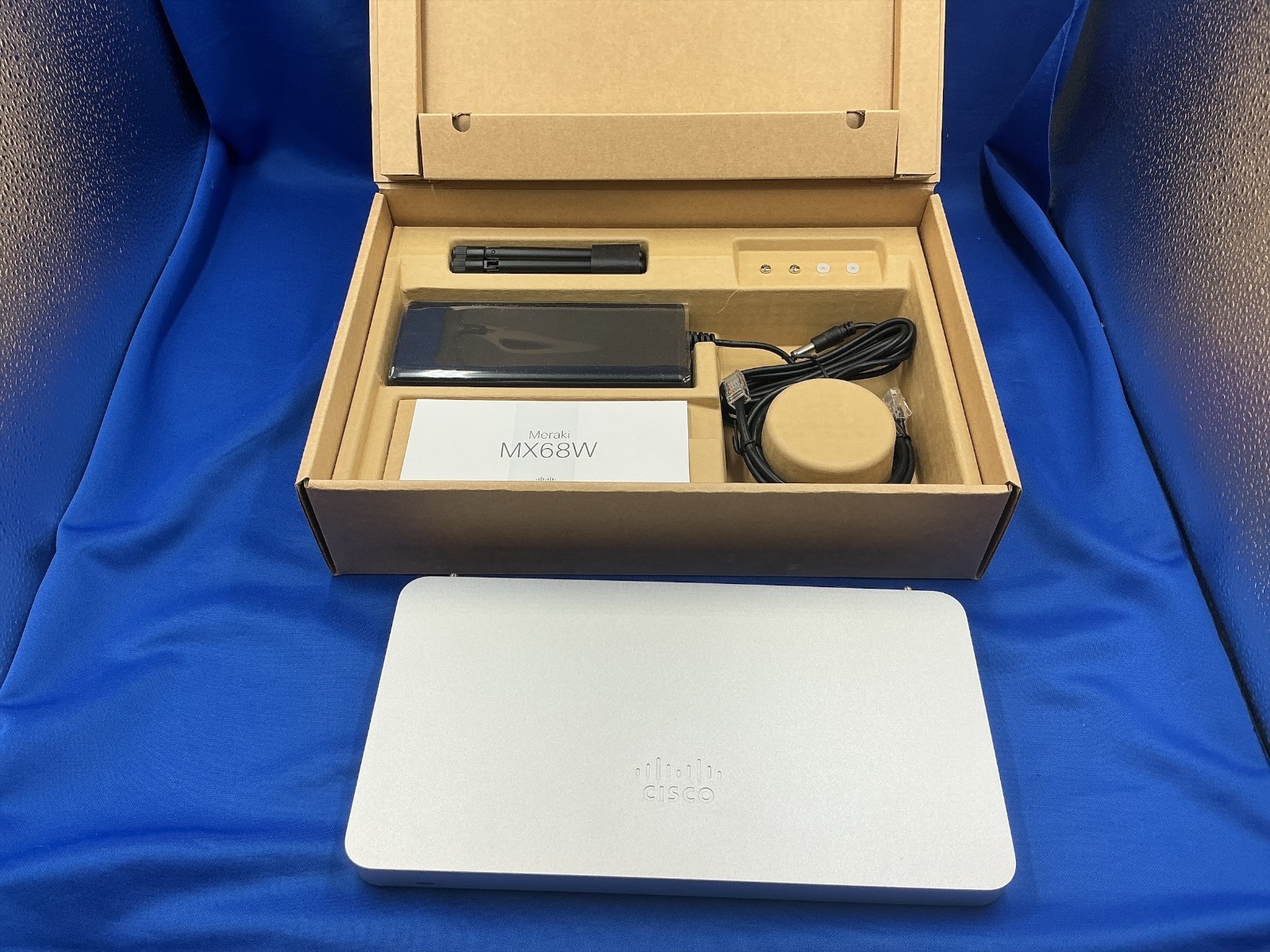MX68W-HW CISCO Meraki MX68 Cloud-Managed Security Appliance Unclaimed