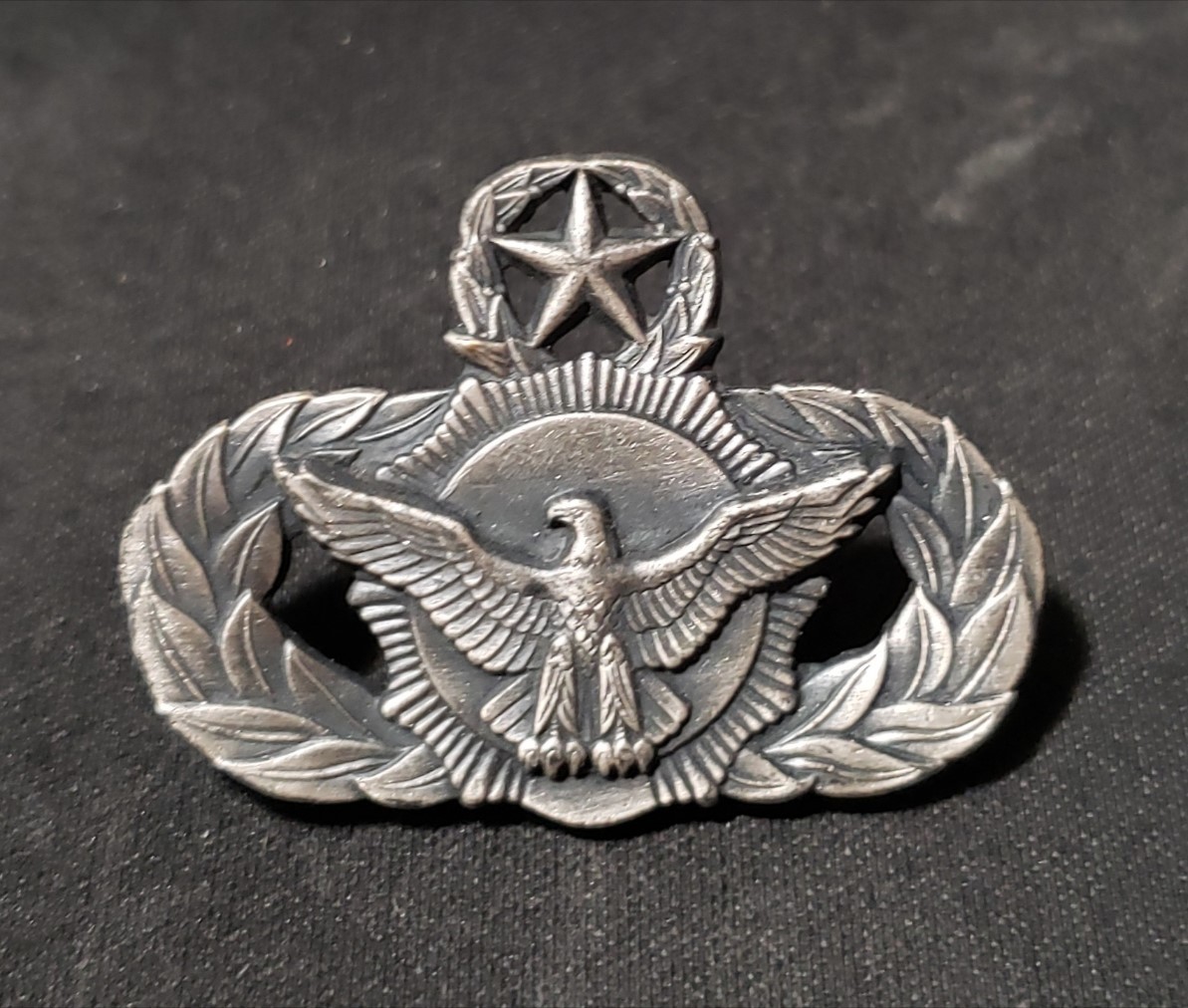 US Air Force Master Security Police Occupational Badge