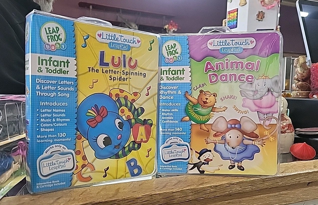 Leap Frog little touch lot Interactivebooks & cartridges infant & toddler
