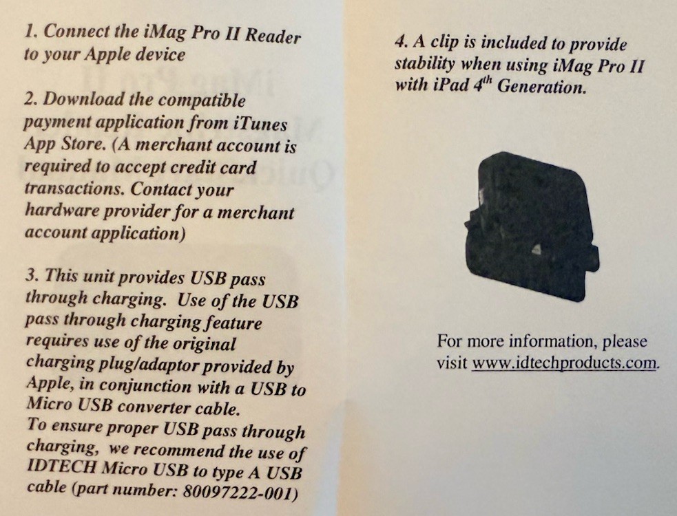Credit Card Reader