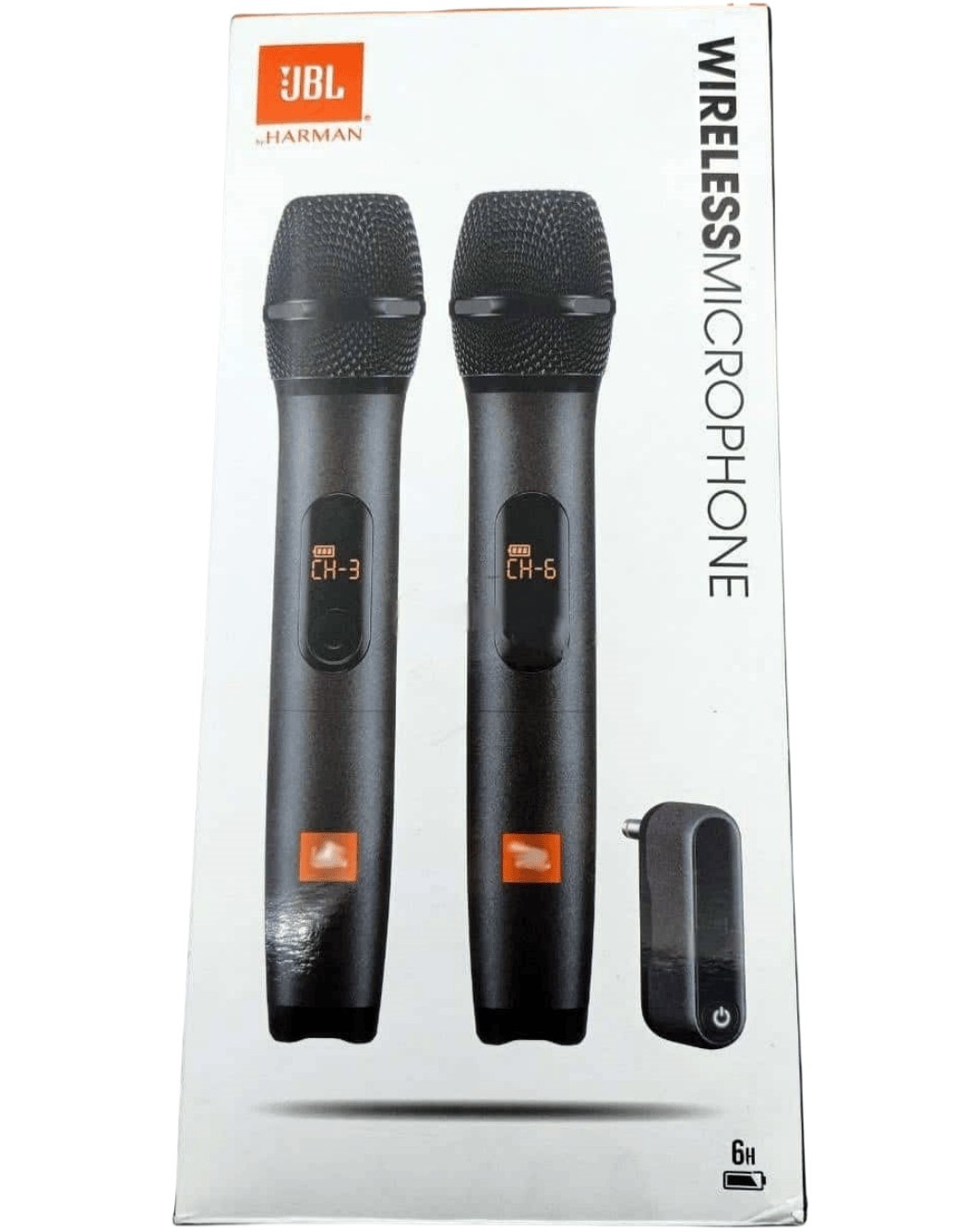 JBLWIRELESSMICAM 2 Wireless Dynamic Microphones With Dual-Channel Receiver