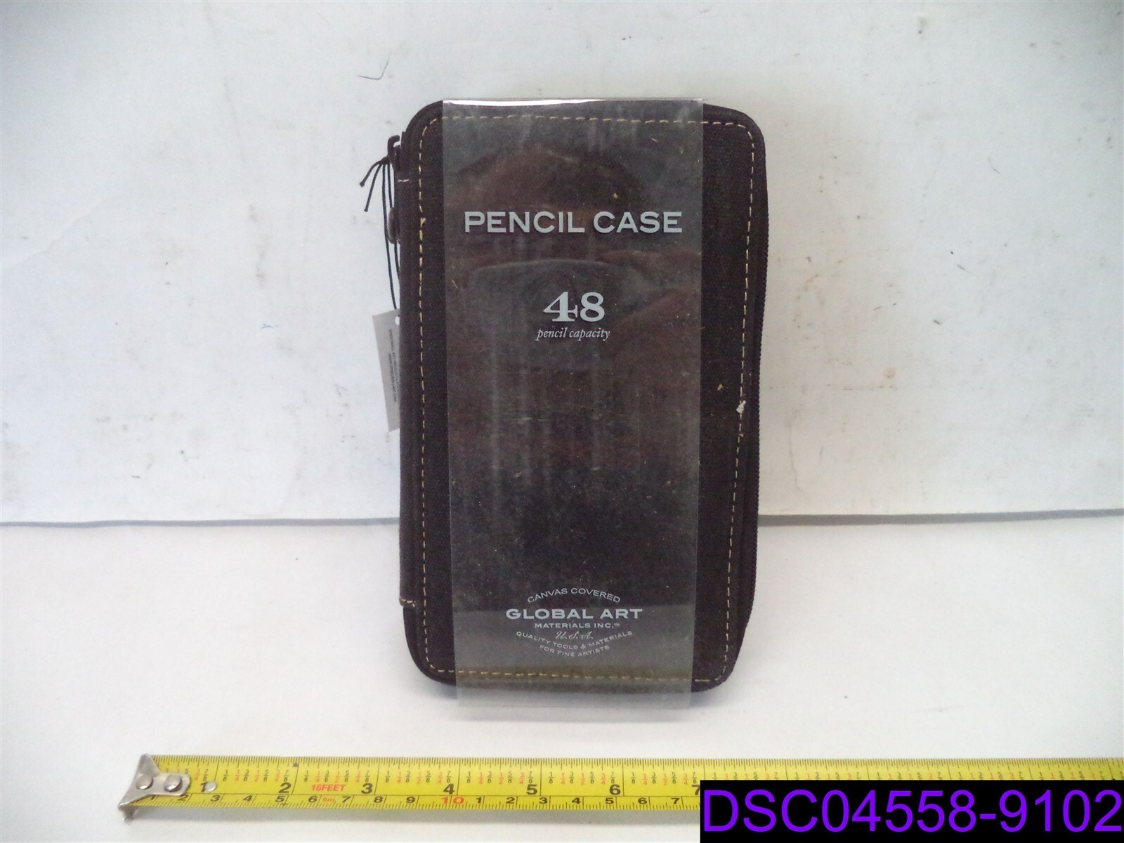 Canvas Pencil Case Holds 48 Black P/N 259480