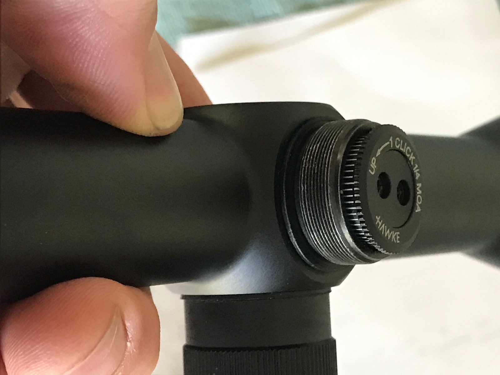 Hawke Vantage 4-12x40mm AO Mil-Dot Reticle SFP Riflescope, Matte Black - 14141