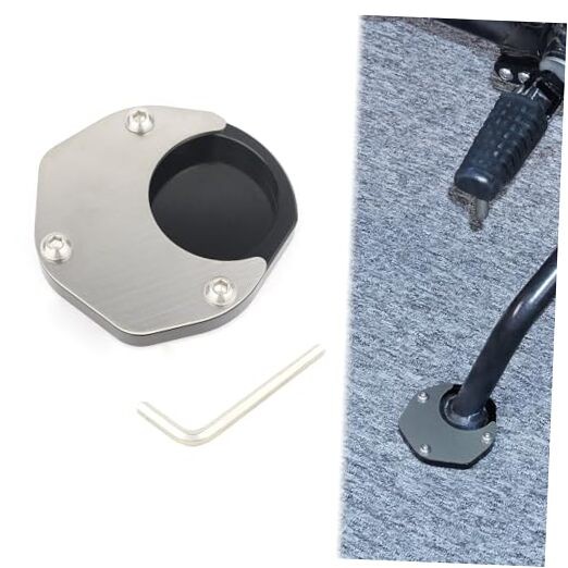 Motorcycle Kickstand Shoes, Fit for 2022 KLR650 2008-2024 Kickstand Extension
