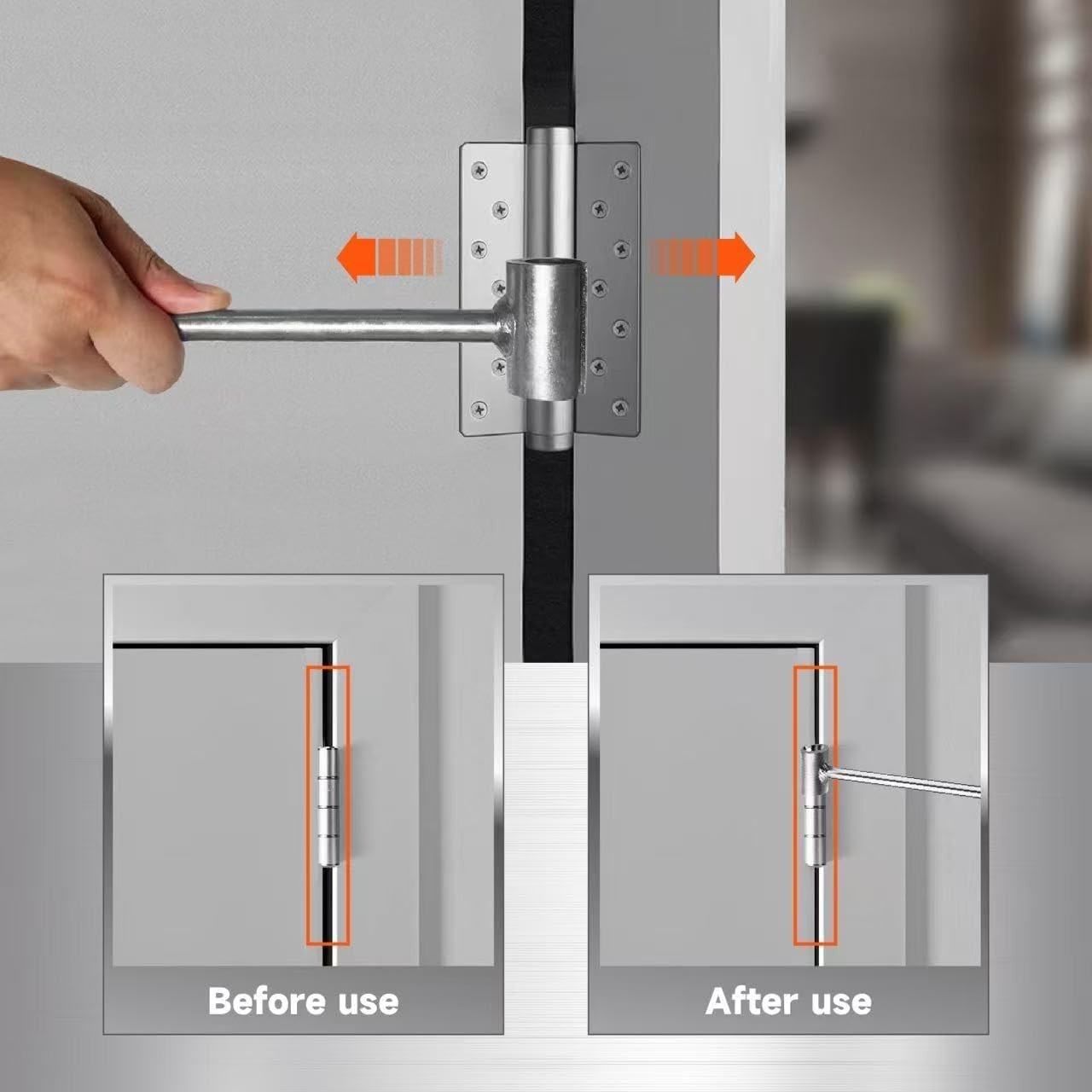 2025 NEW Hinge Adjustment Tool,Easy and Efficient Hinge Hole Adjustment Wrenc...