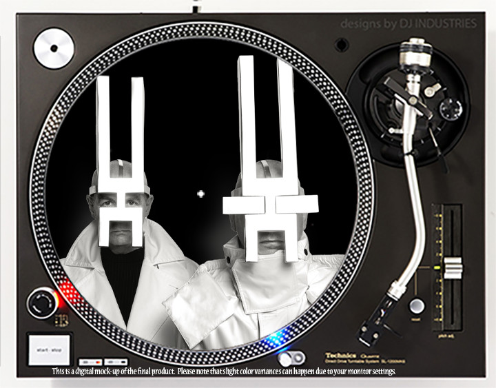 Pet Shop Boys 2 - 7"-12" DJ slipmat for LP turntable record player